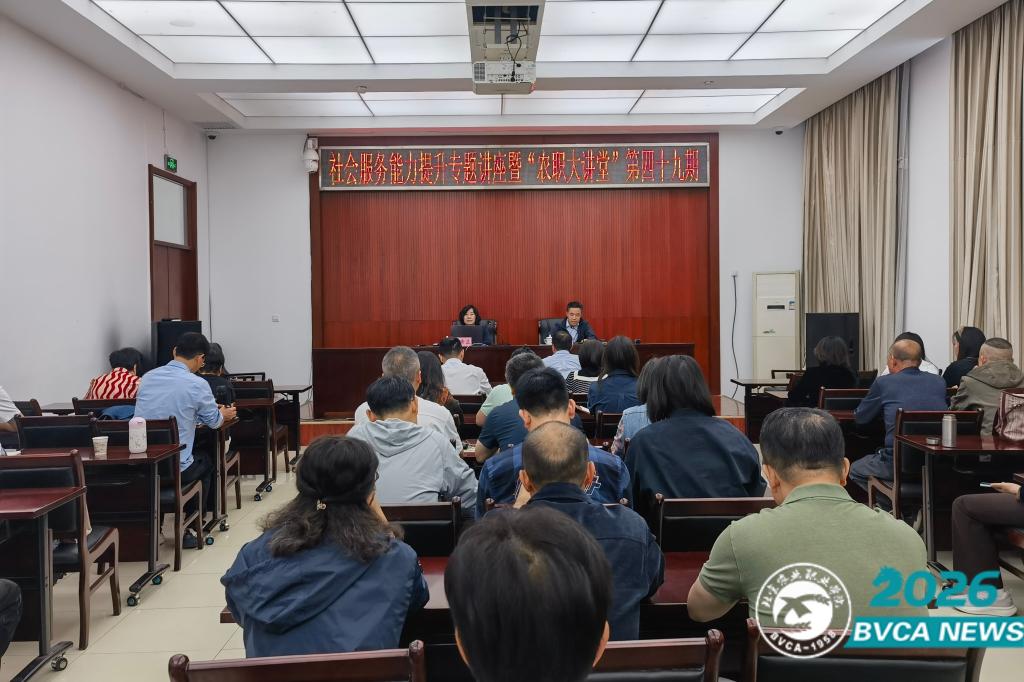 学校举办社会服务能力提升专题讲座