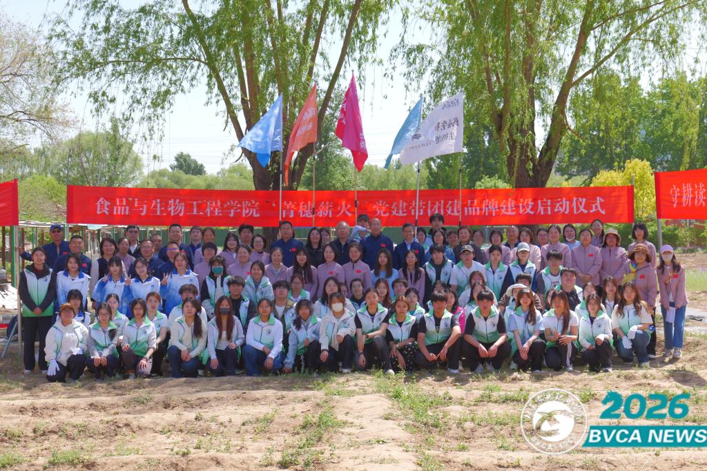 食品与生物工程学院举行“菁穗薪火”党建带团建品牌建设启动仪式
